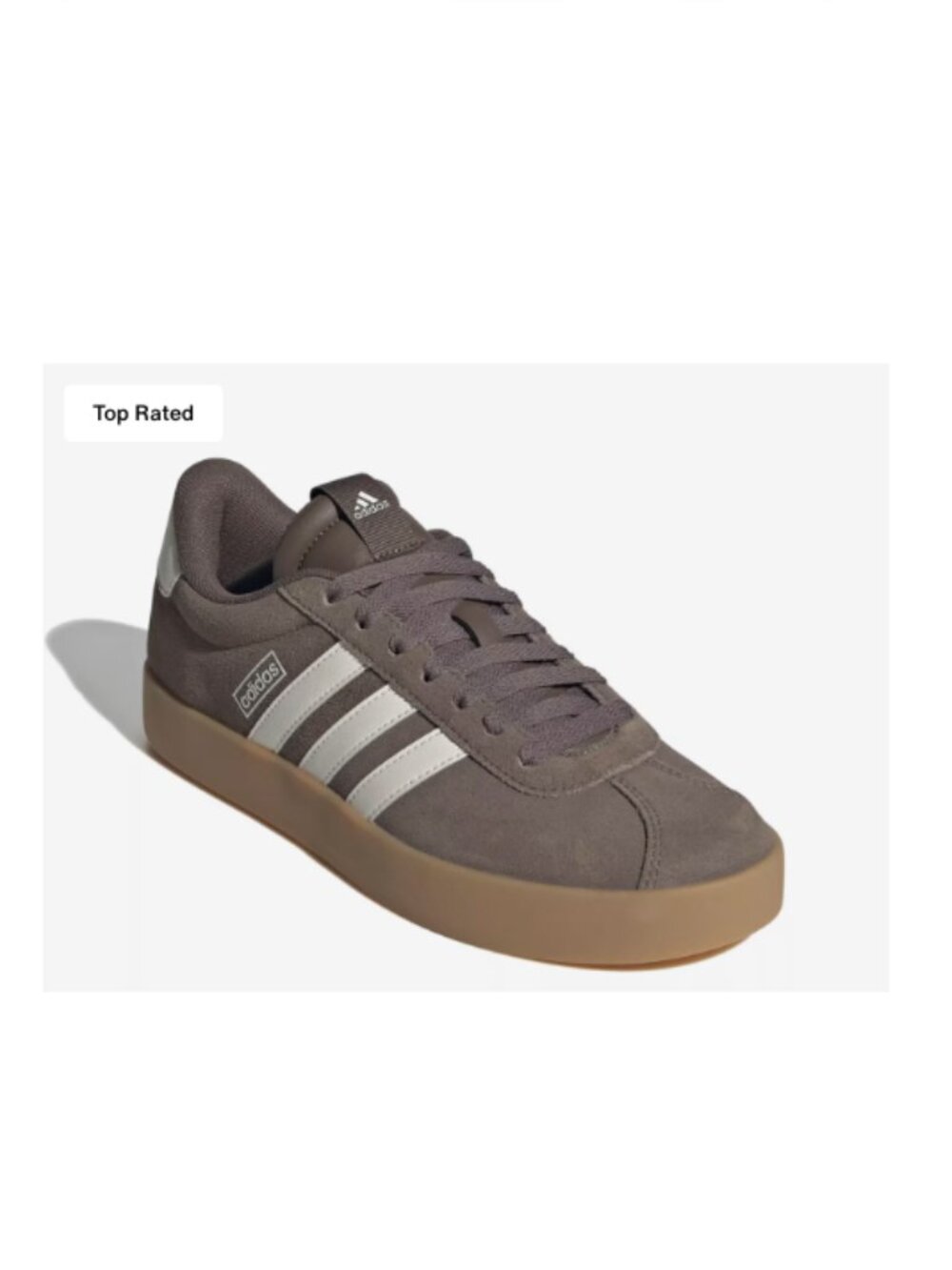 NEW IN BOX | adidas VL Court 3.0 Sneaker Women's | Brown Overflow | SIZE 7.5